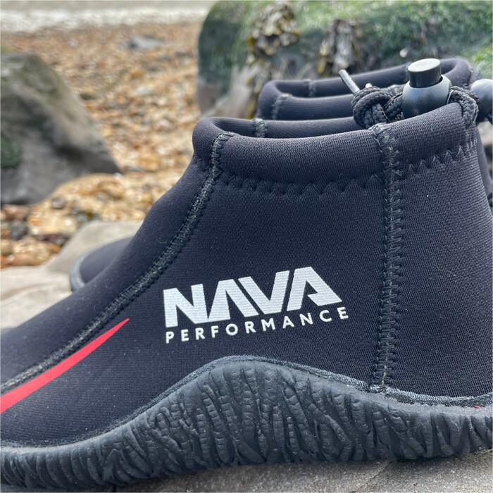 2024 Nava Performance Low-Cut 3mm Neoprene Boots NAVABT01 - Black